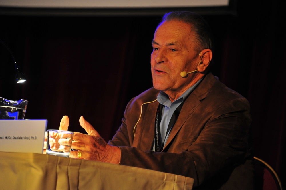 Stanislav Grof hodnotí své celoživotní dílo (foto: www.ctk2016.cz)